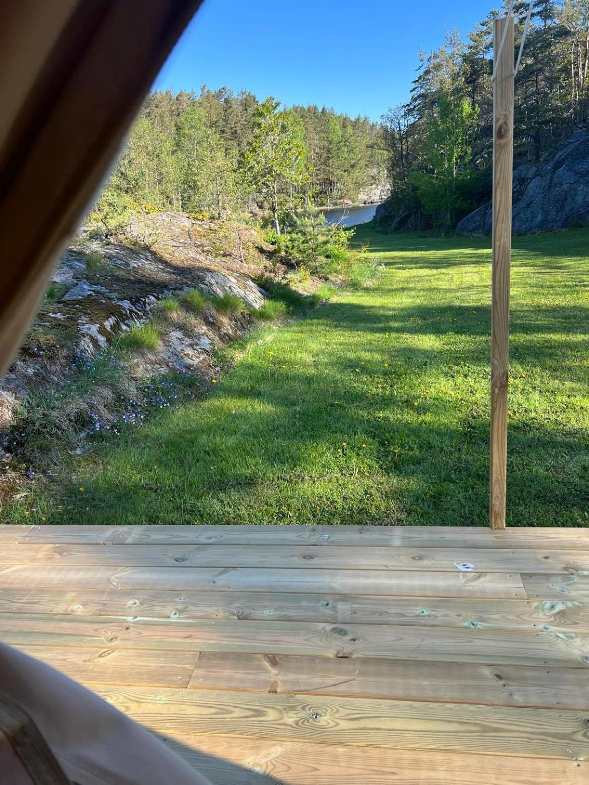 Hotel Hommen Gard Glamping Risør Exterior foto