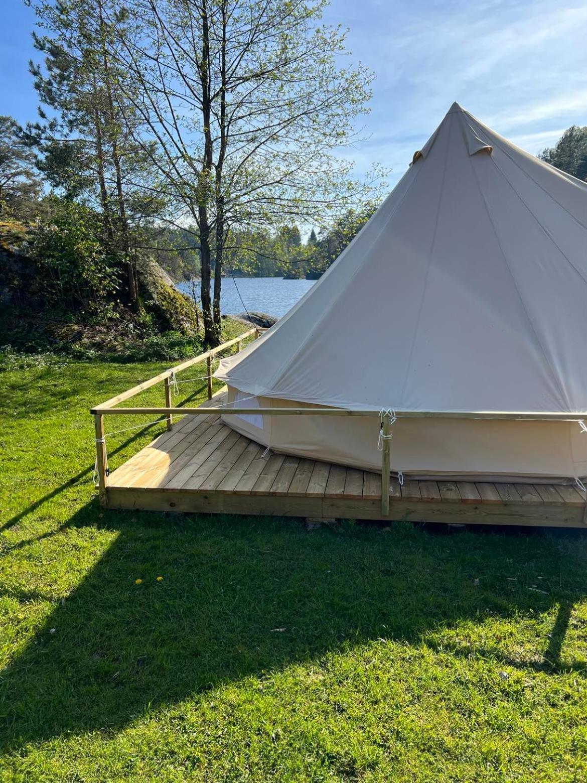 Hotel Hommen Gard Glamping Risør Exterior foto